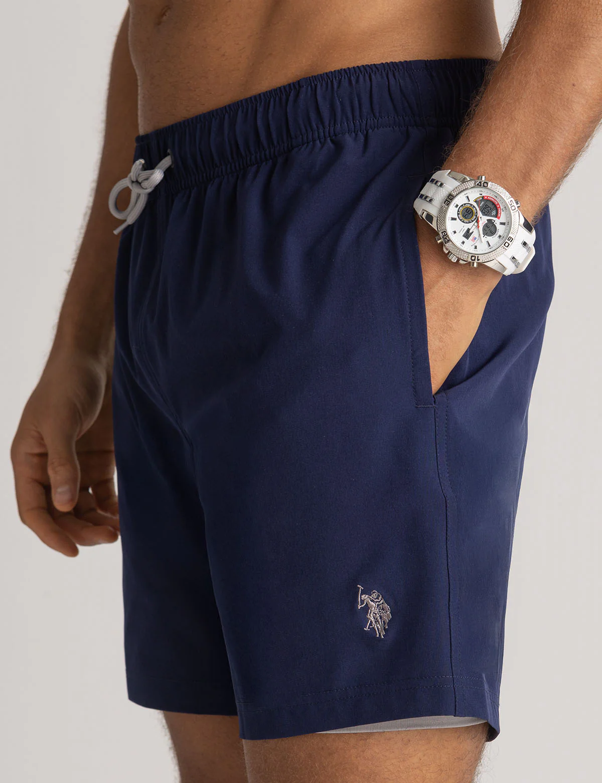 7" STRETCH COMPRESSION SWIM SHORTS - Image 4