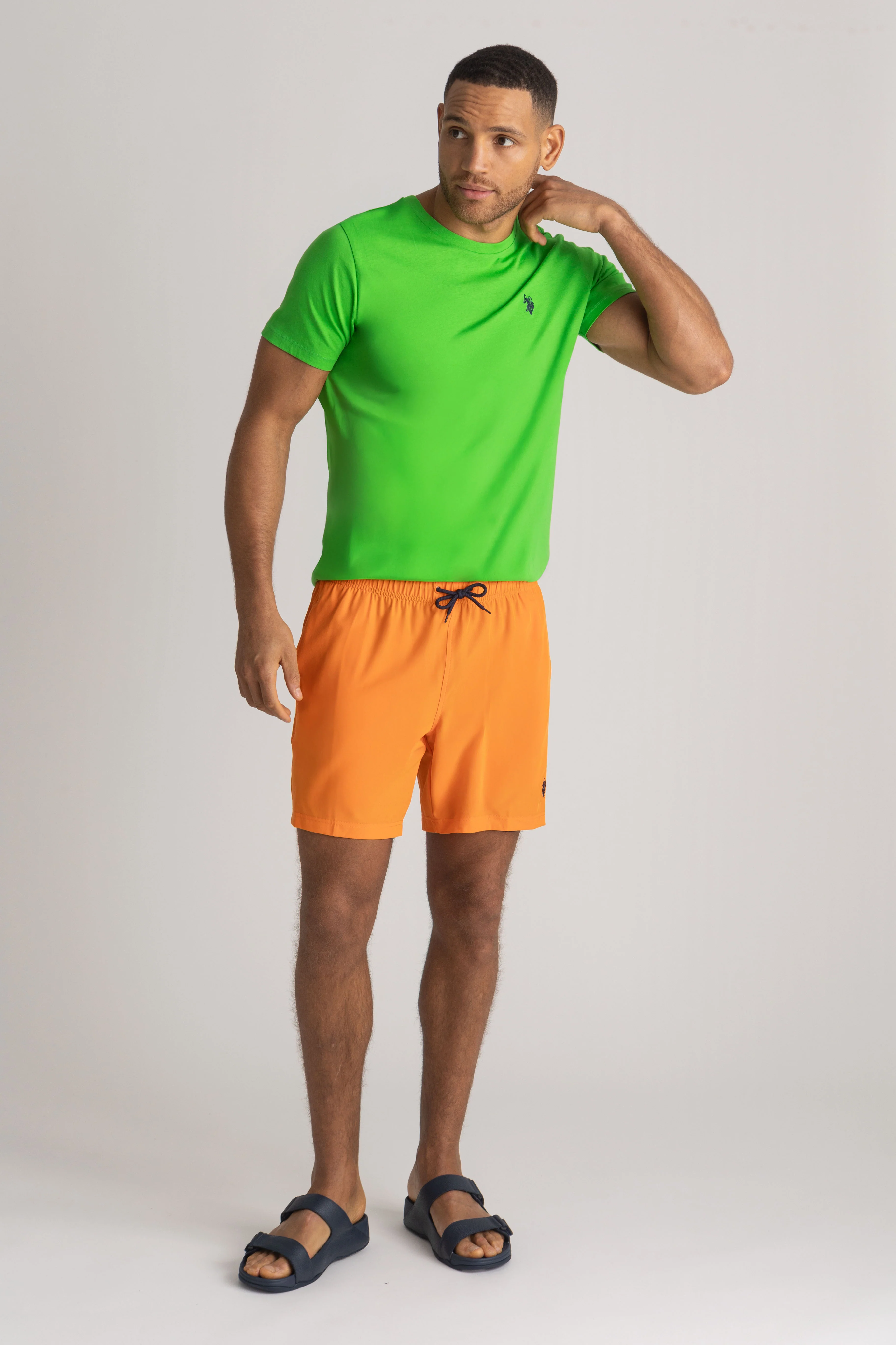 7" STRETCH COMPRESSION SWIM SHORTS - Image 7