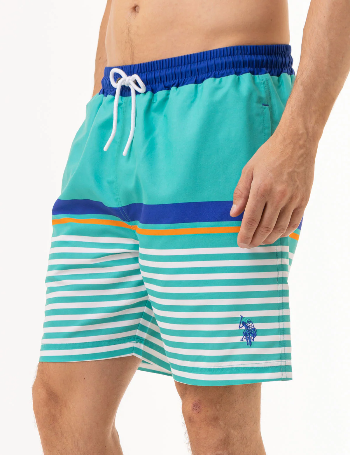 7 STRIPE SWIM TRUNKS - Image 4