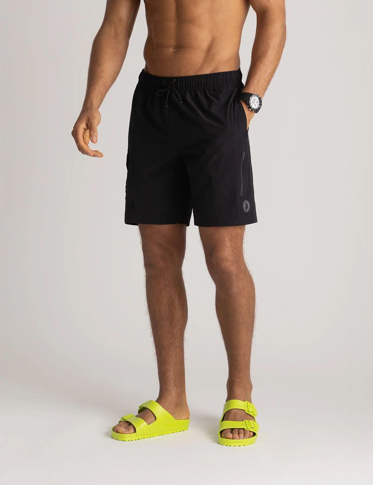 8.5" ZIP CARGO SWIM SHORTS - Image 5