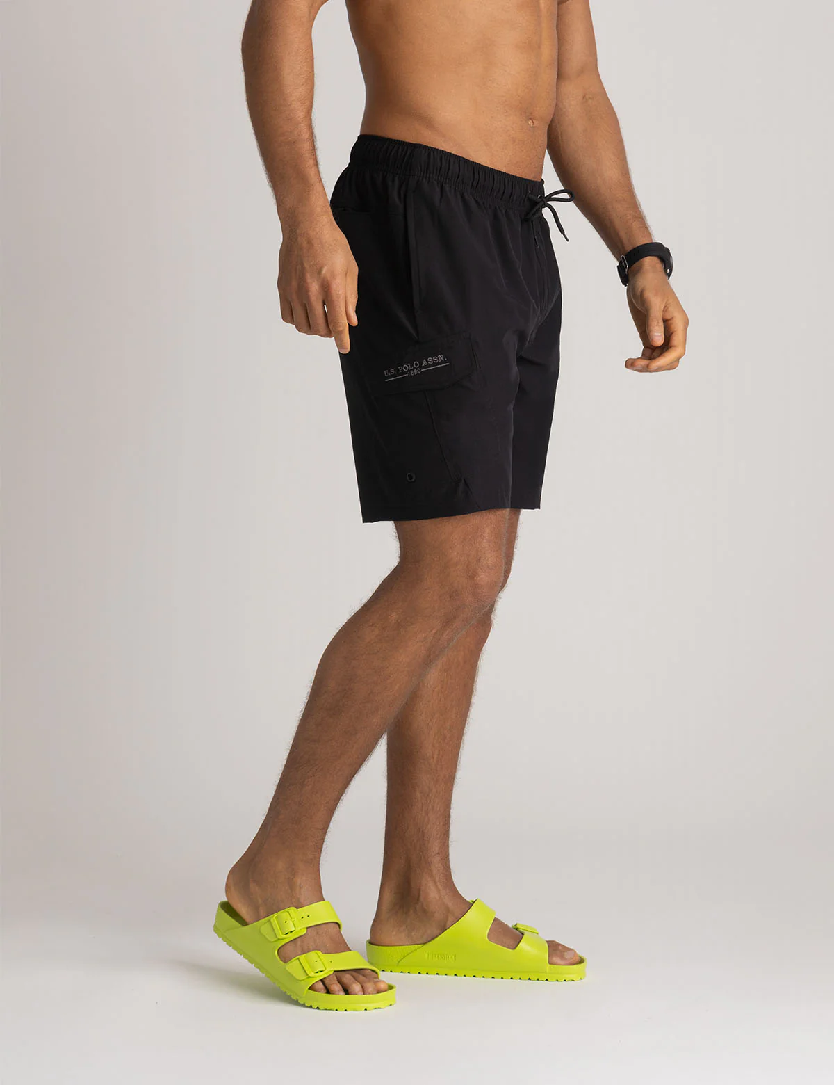 8.5" ZIP CARGO SWIM SHORTS - Image 9