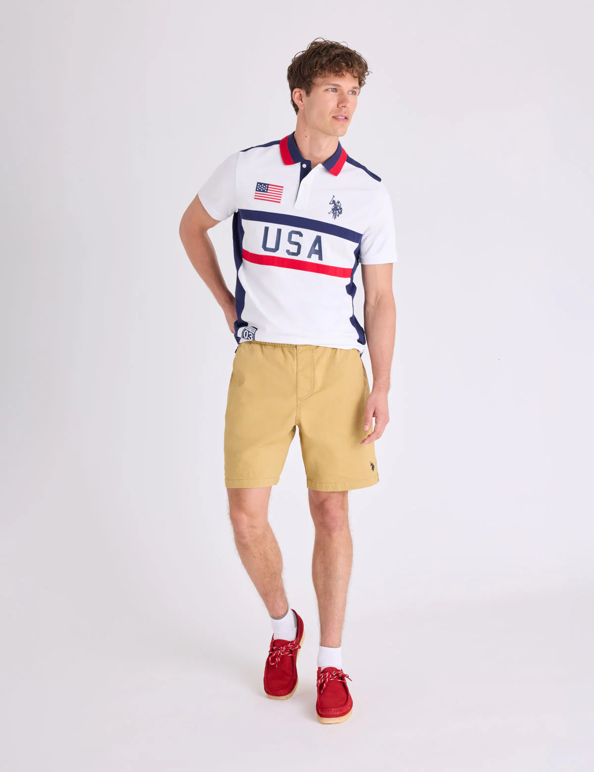 8" TWILL JOGGER SHORTS - Image 2