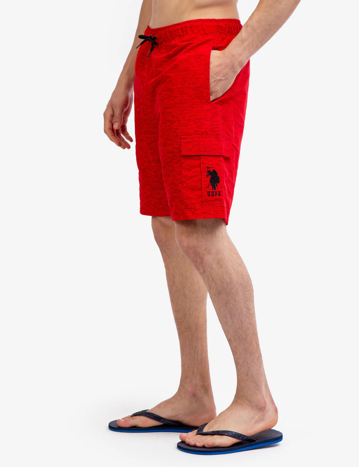 9 HEATHER CARGO SWIM TRUNKS - Image 3