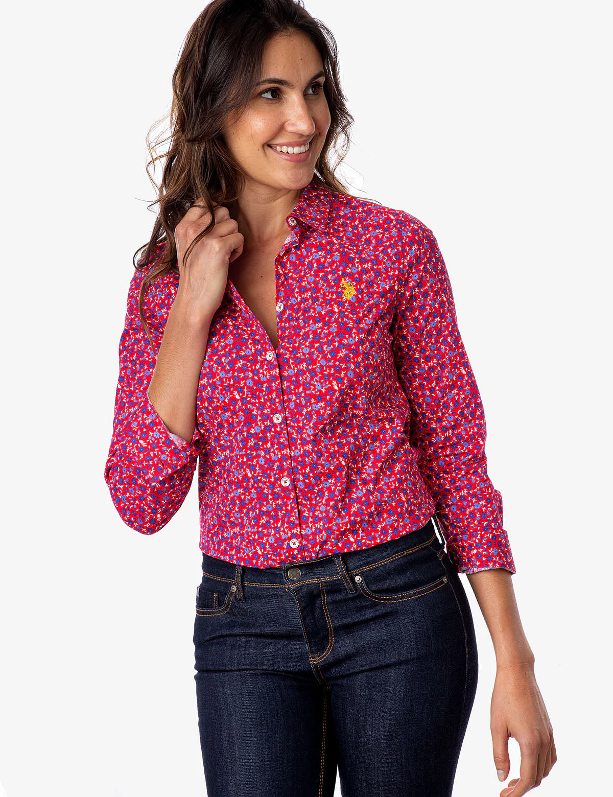 ALL OVER FLORAL PRINT POPLIN SHIRT - Image 6