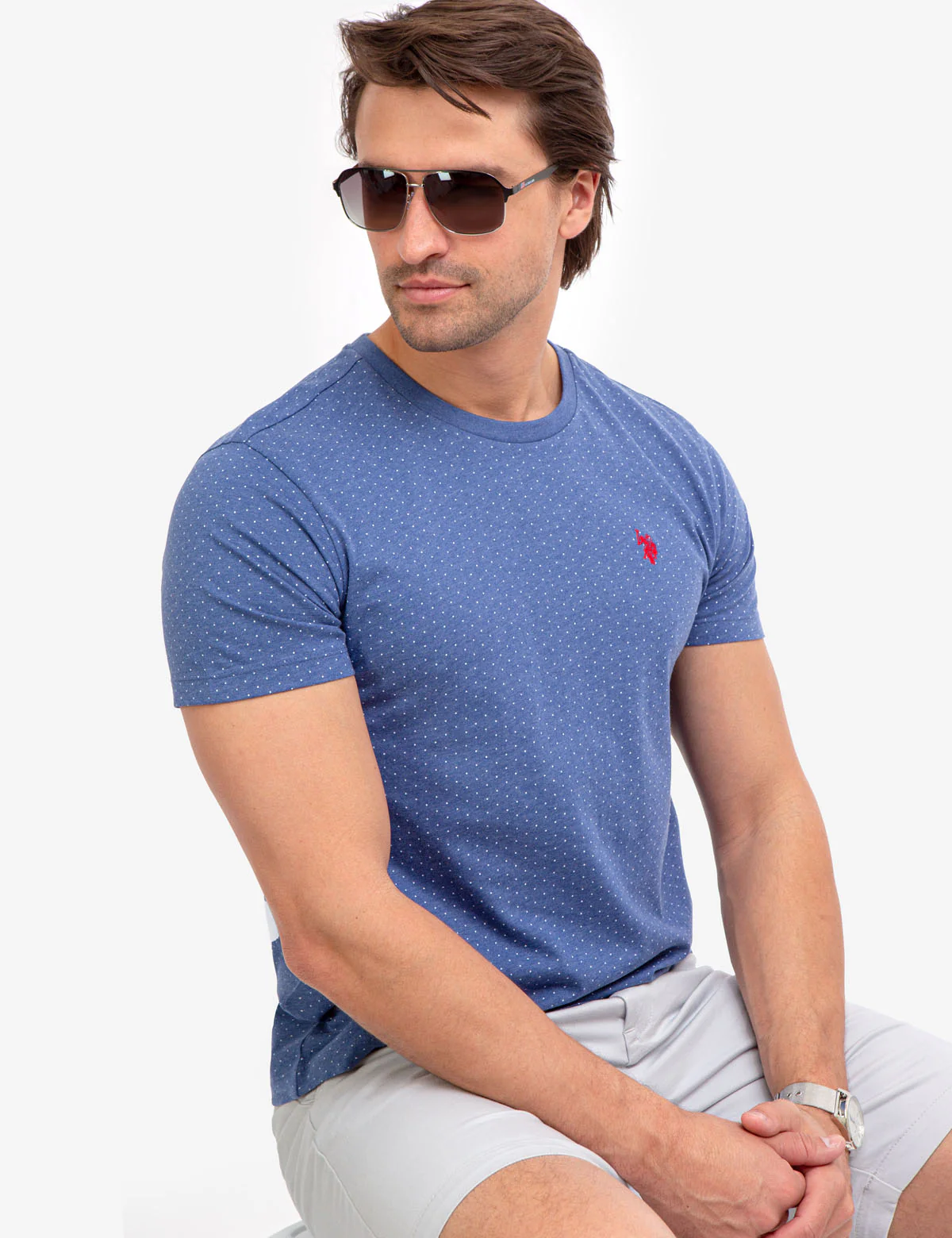 ALL OVER POLKA DOT PRINT T-SHIRT - Image 11