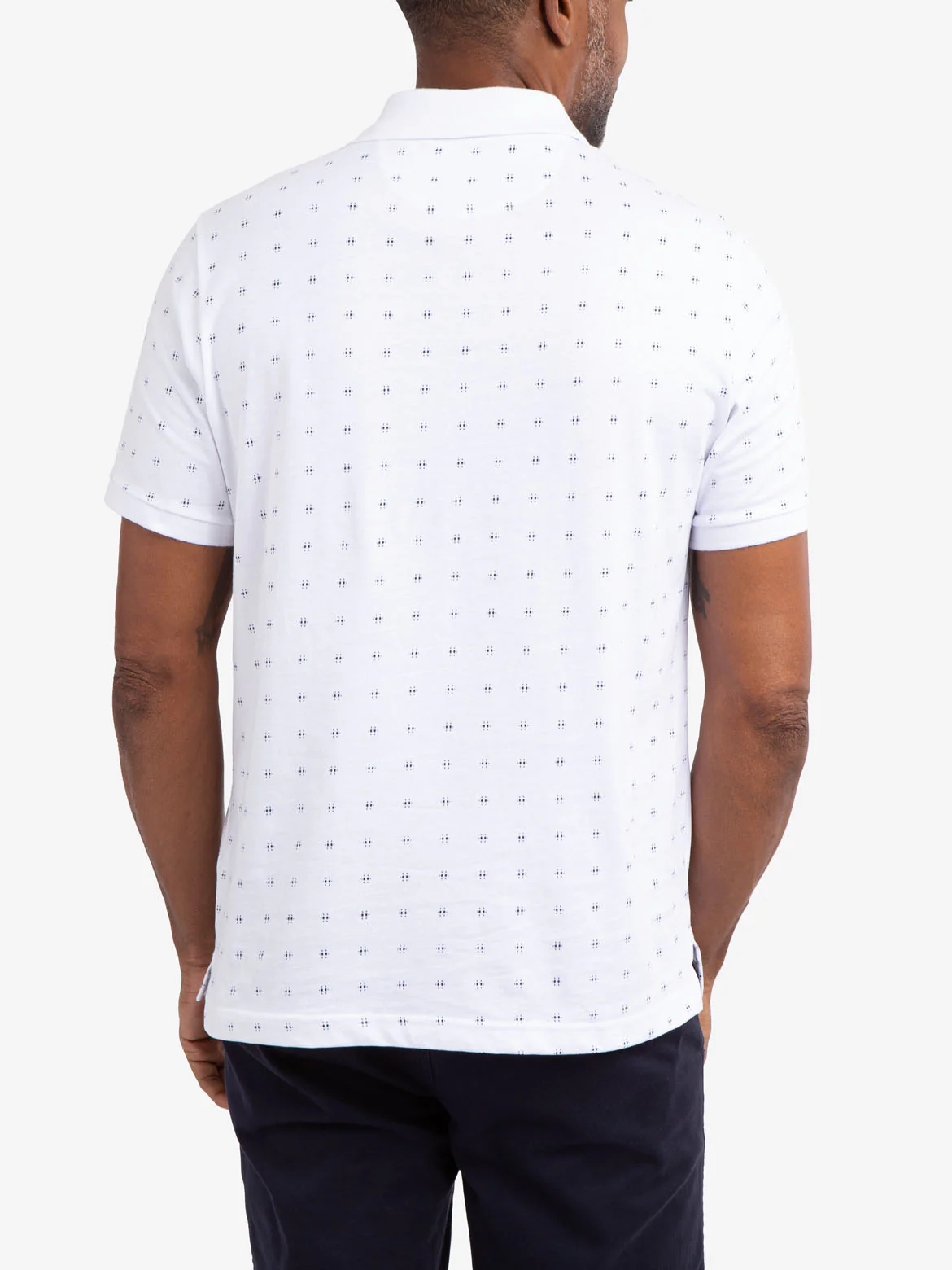 ALL OVER PRINTED PIQUE POLO SHIRT - Image 5