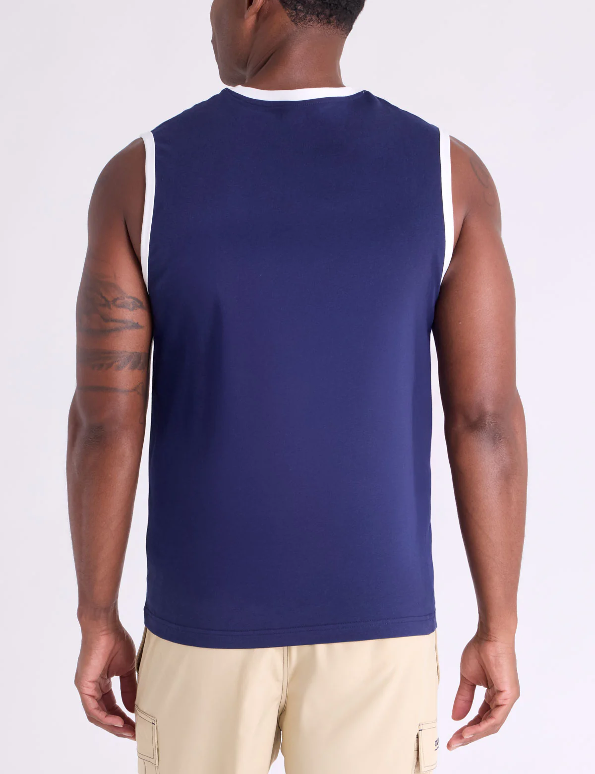 ALLOVER WORDMARK PRINT COLORBLOCK TANK - Image 5