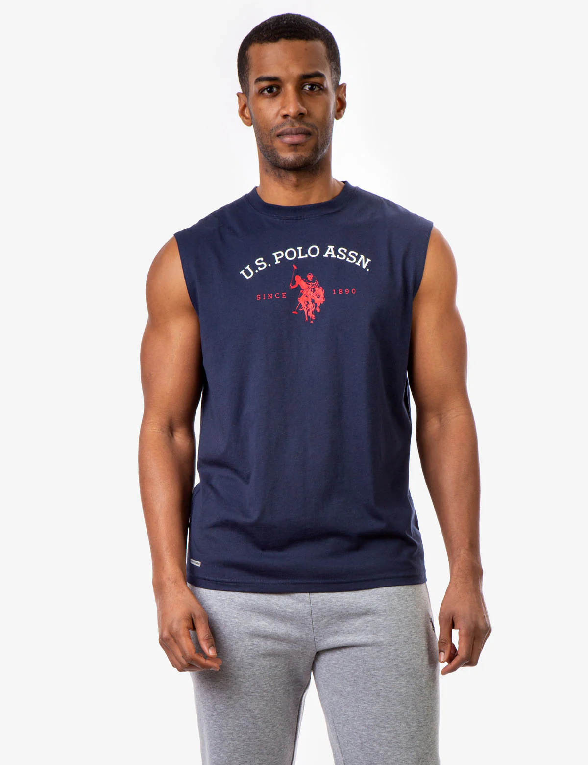 ARCHED LOGO MUSCLE TANK - Image 5