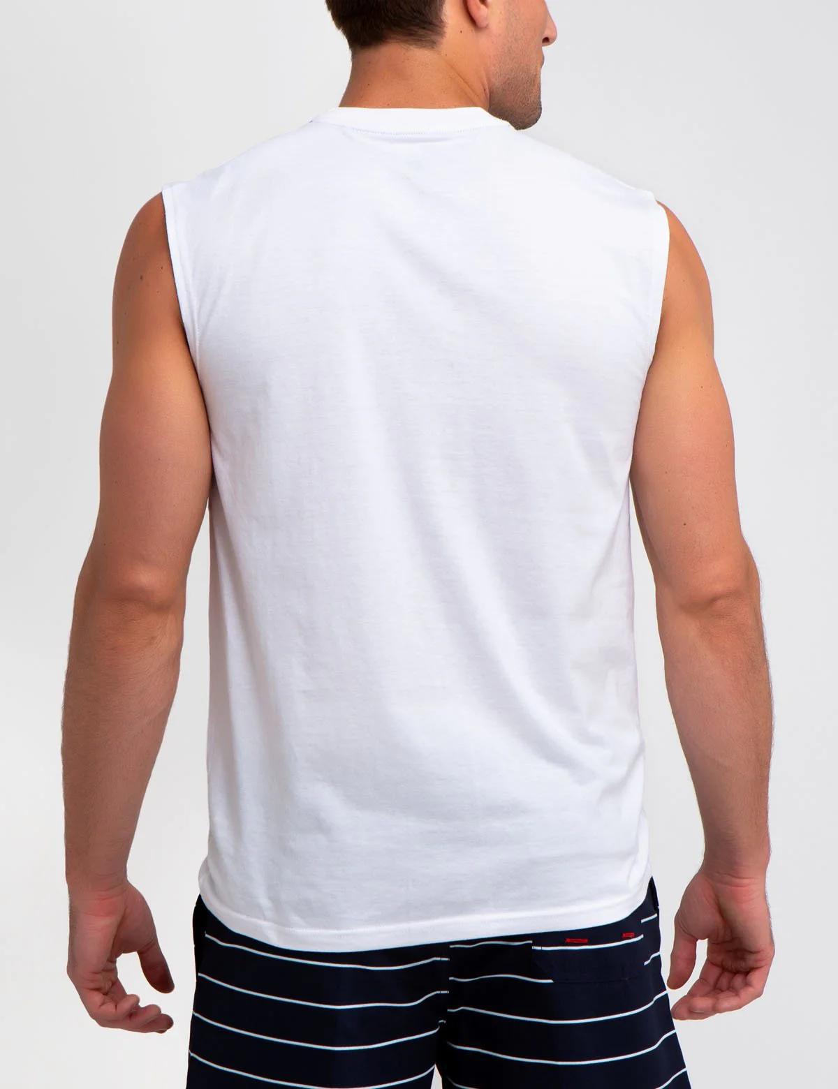 ARCHED LOGO MUSCLE T-SHIRT - Image 12