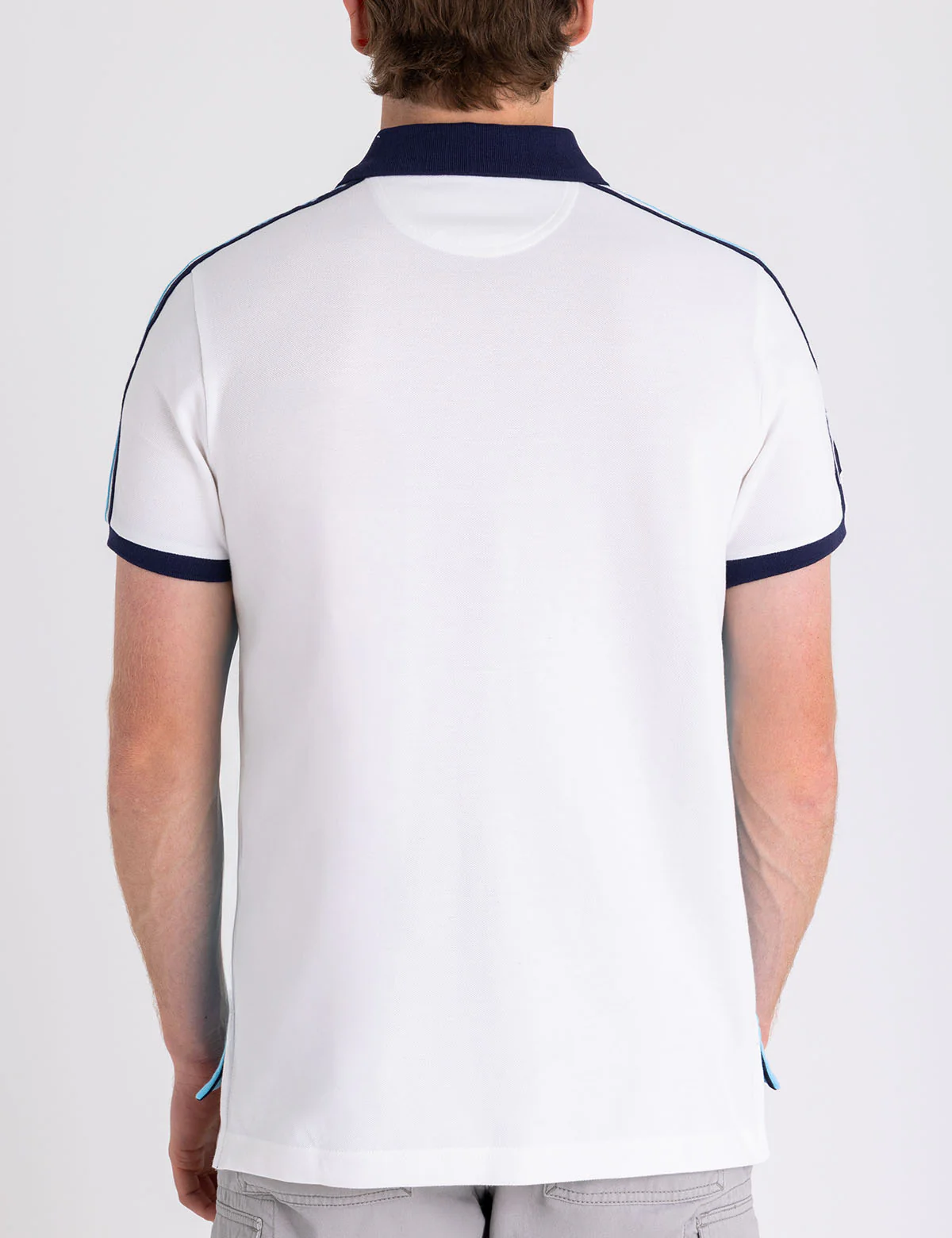 ARGENTINA COLOR BLOCK PIQUE POLO SHIRT - Image 5