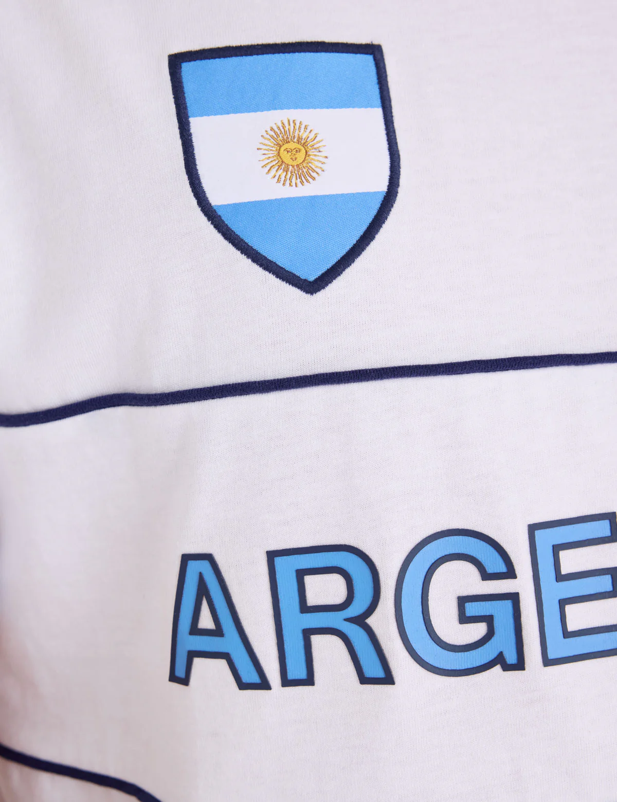 ARGENTINA FLAG SHIELD T-SHIRT - Image 4