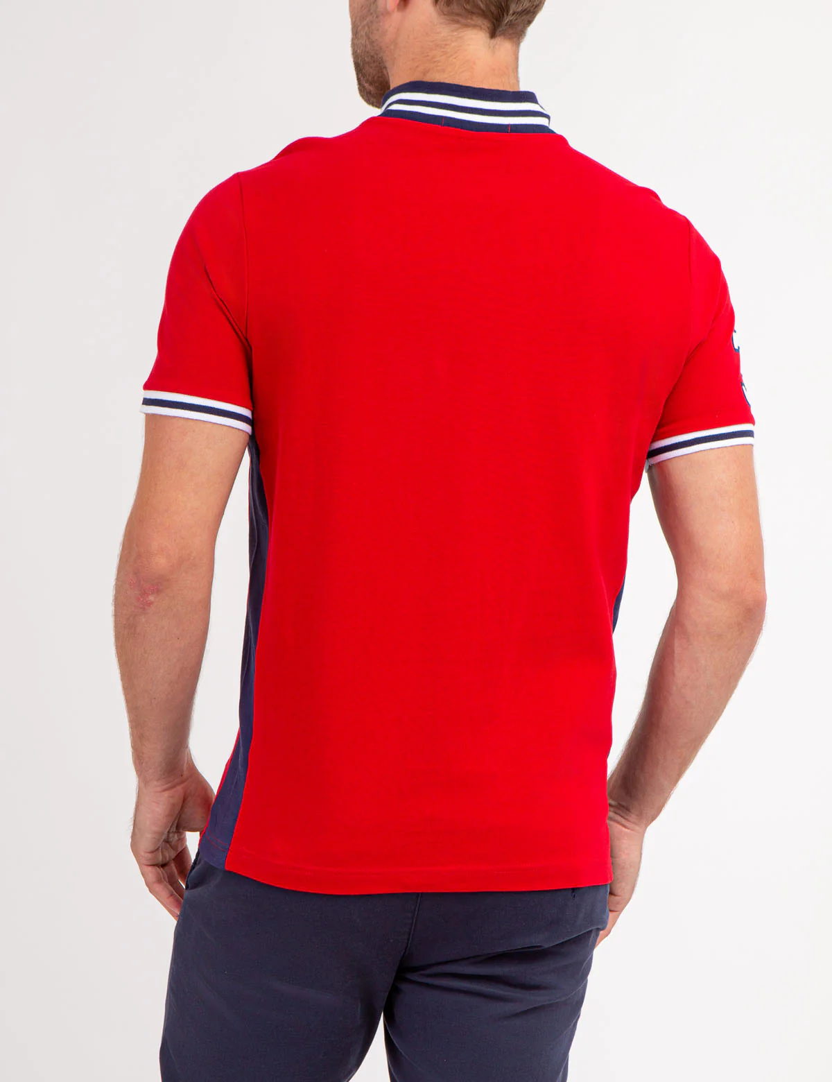 BASEBALL COLLAR PIQUE POLO SHIRT - Image 11