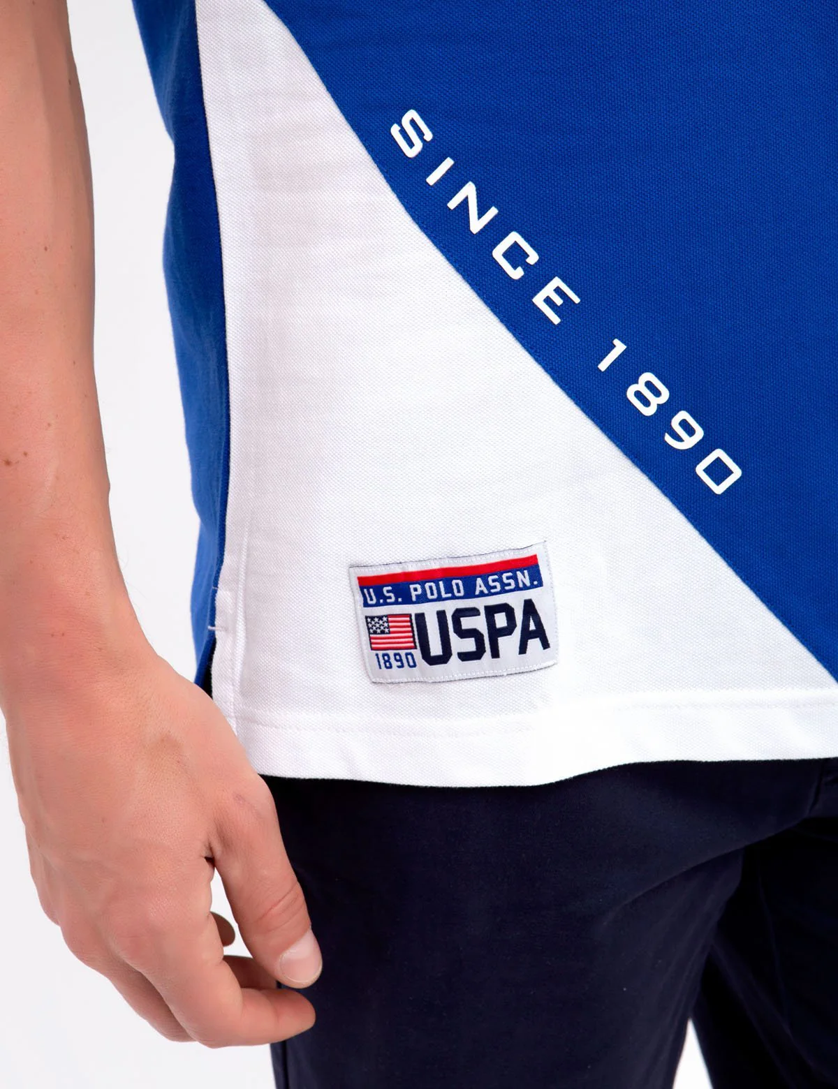 U.S. POLO ASSN. DIAGONAL POLO SHIRT - Image 8