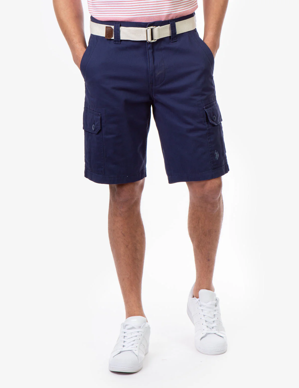 BELTED CARGO SHORTS - Image 4