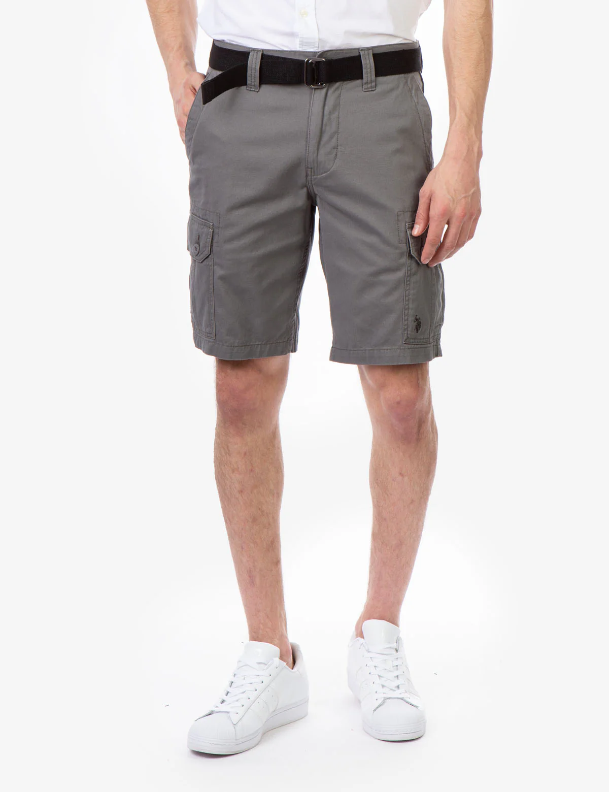 BELTED CARGO SHORTS - Image 9