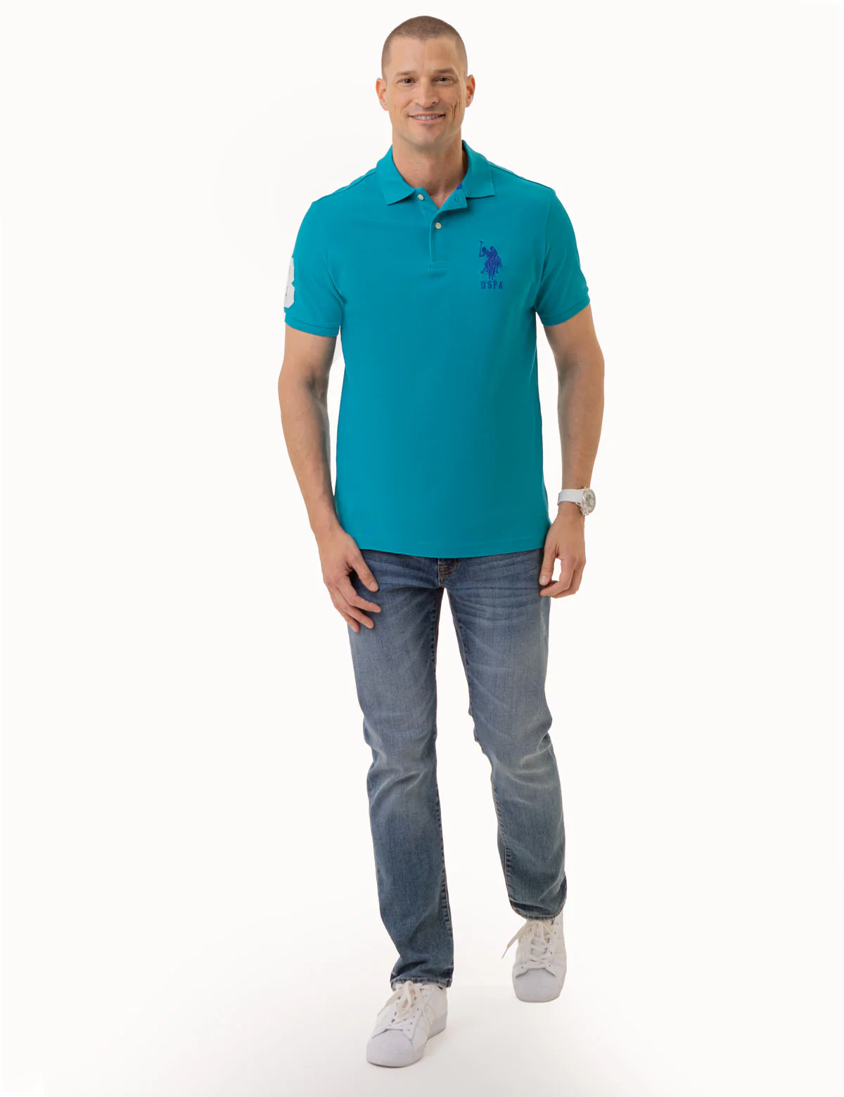BIG LOGO SOLID POLO SHIRT - Image 16