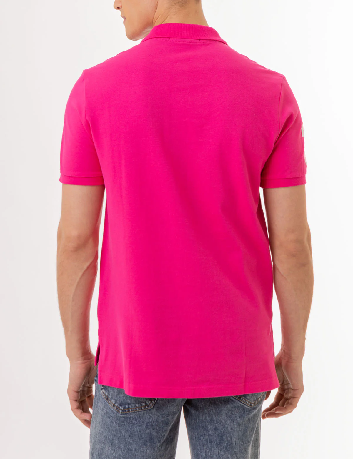 BIG LOGO SOLID POLO SHIRT - Image 3