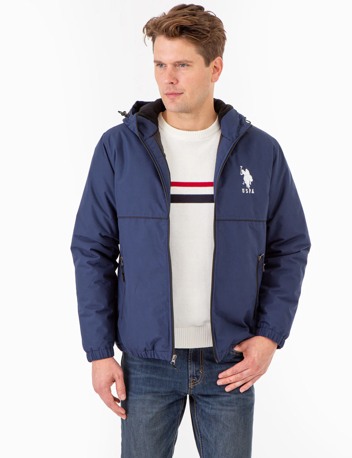 BIG LOGO SOLID WINDBREAKER