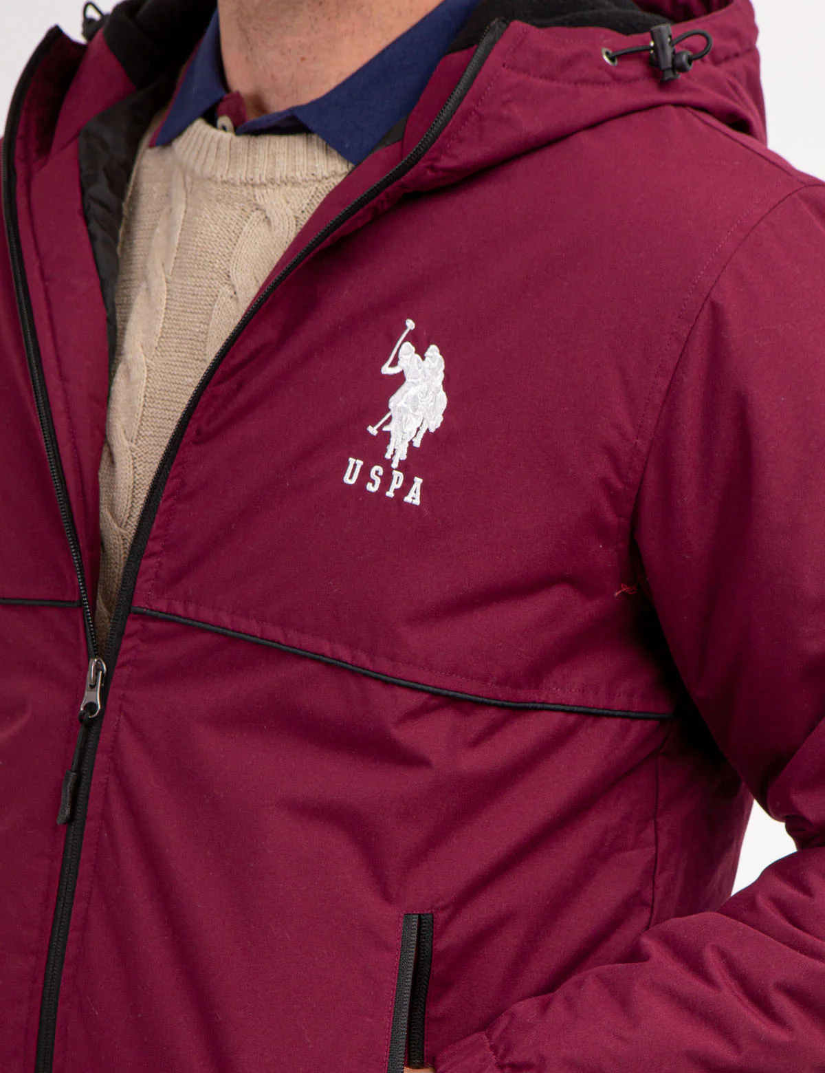 BIG LOGO SOLID WINDBREAKER - Image 11