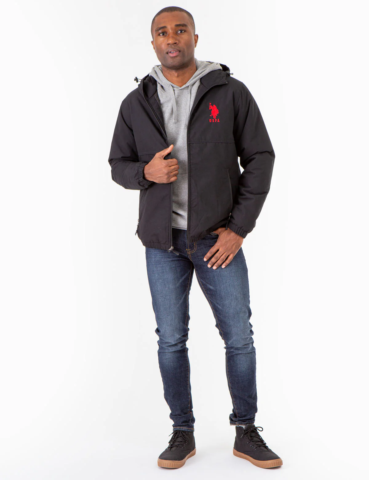 BIG LOGO SOLID WINDBREAKER - Image 14