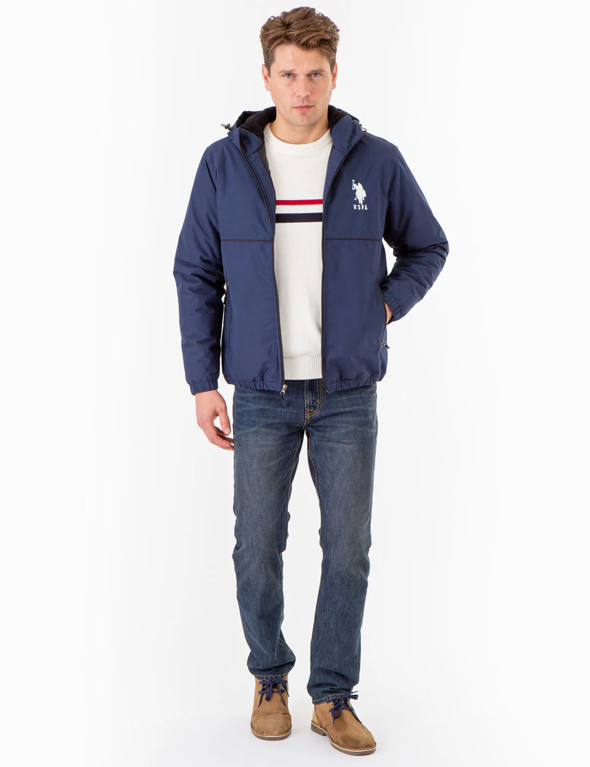 BIG LOGO SOLID WINDBREAKER - Image 2
