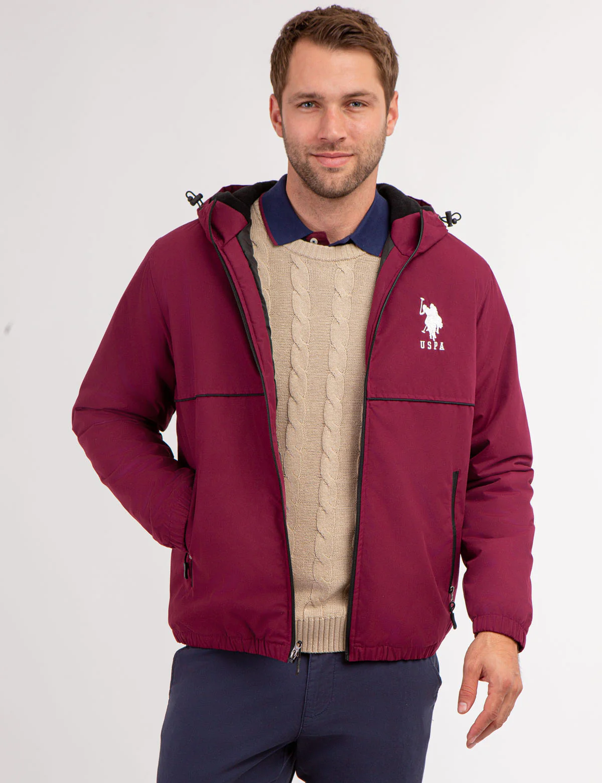 BIG LOGO SOLID WINDBREAKER - Image 8