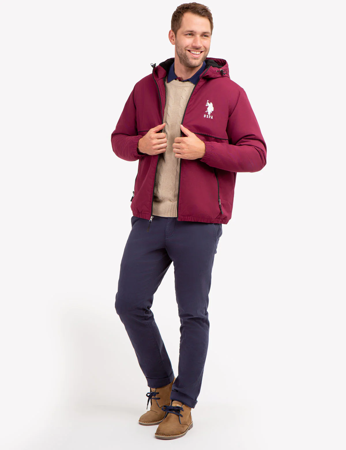 BIG LOGO SOLID WINDBREAKER - Image 9