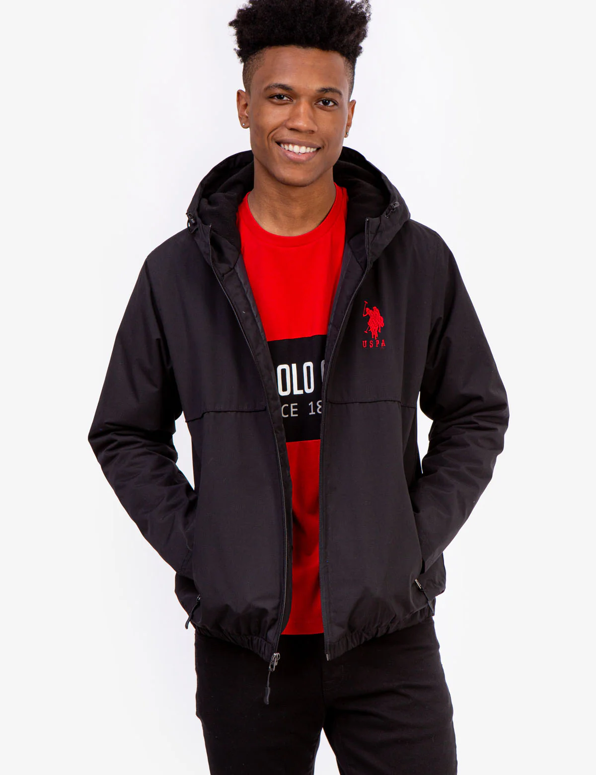 BIG LOGO SOLID WINDBREAKER - Image 7