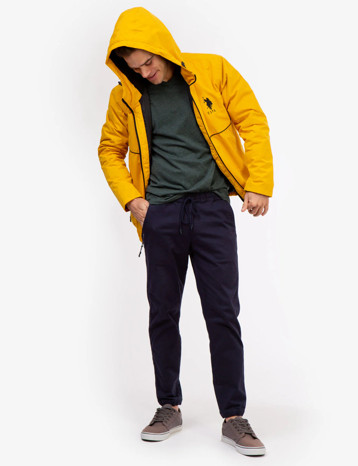 BIG LOGO SOLID WINDBREAKER - Image 8