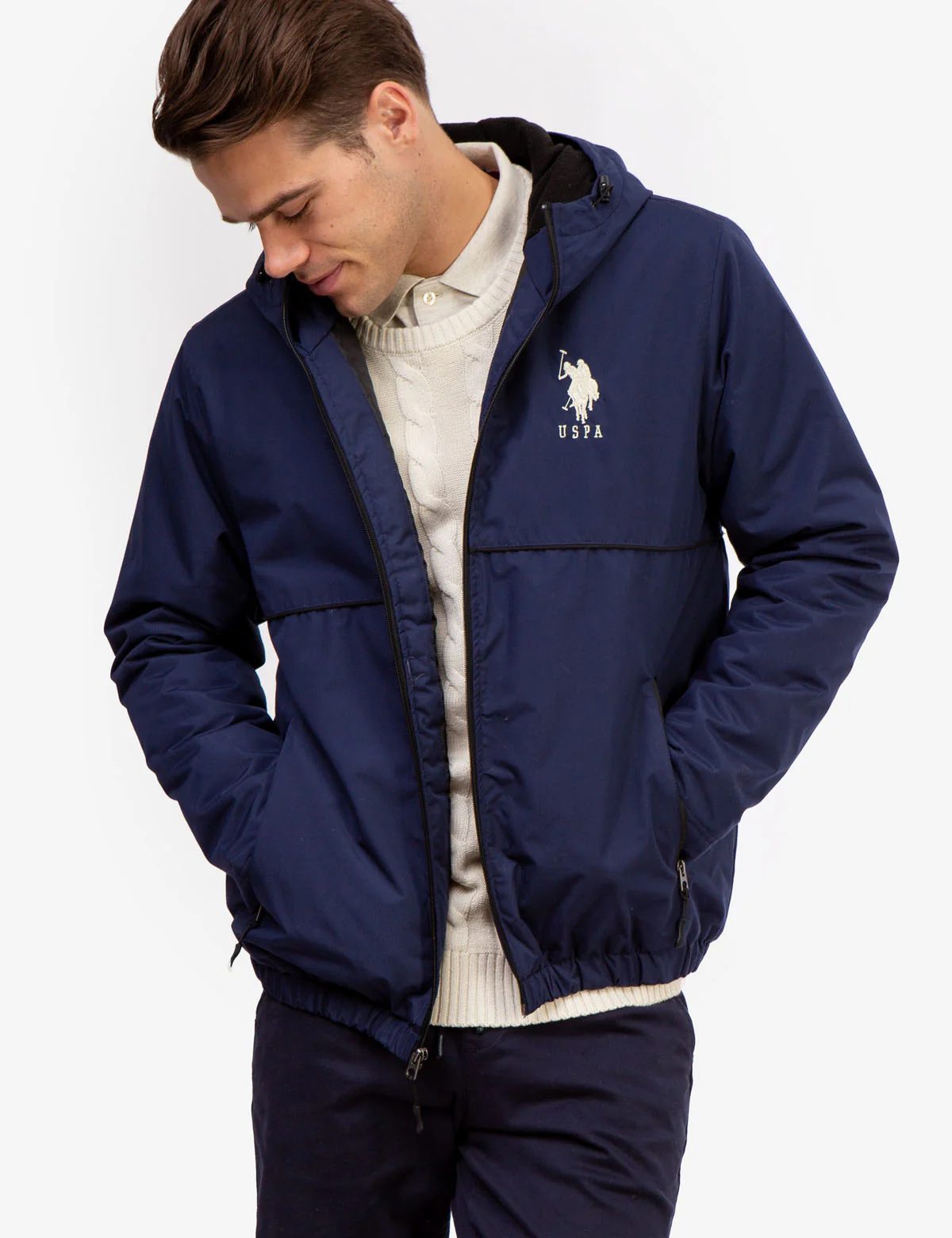 BIG LOGO SOLID WINDBREAKER - Image 9
