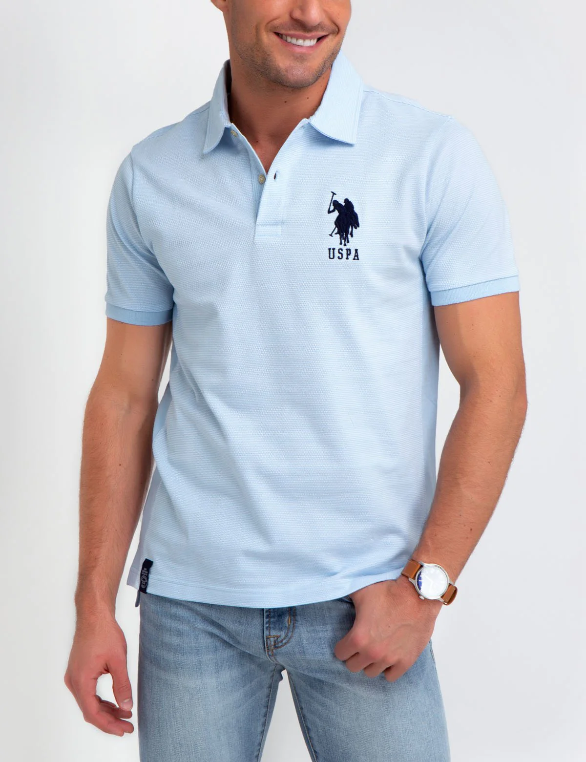Big Logo Striped Polo Shirt - Image 11