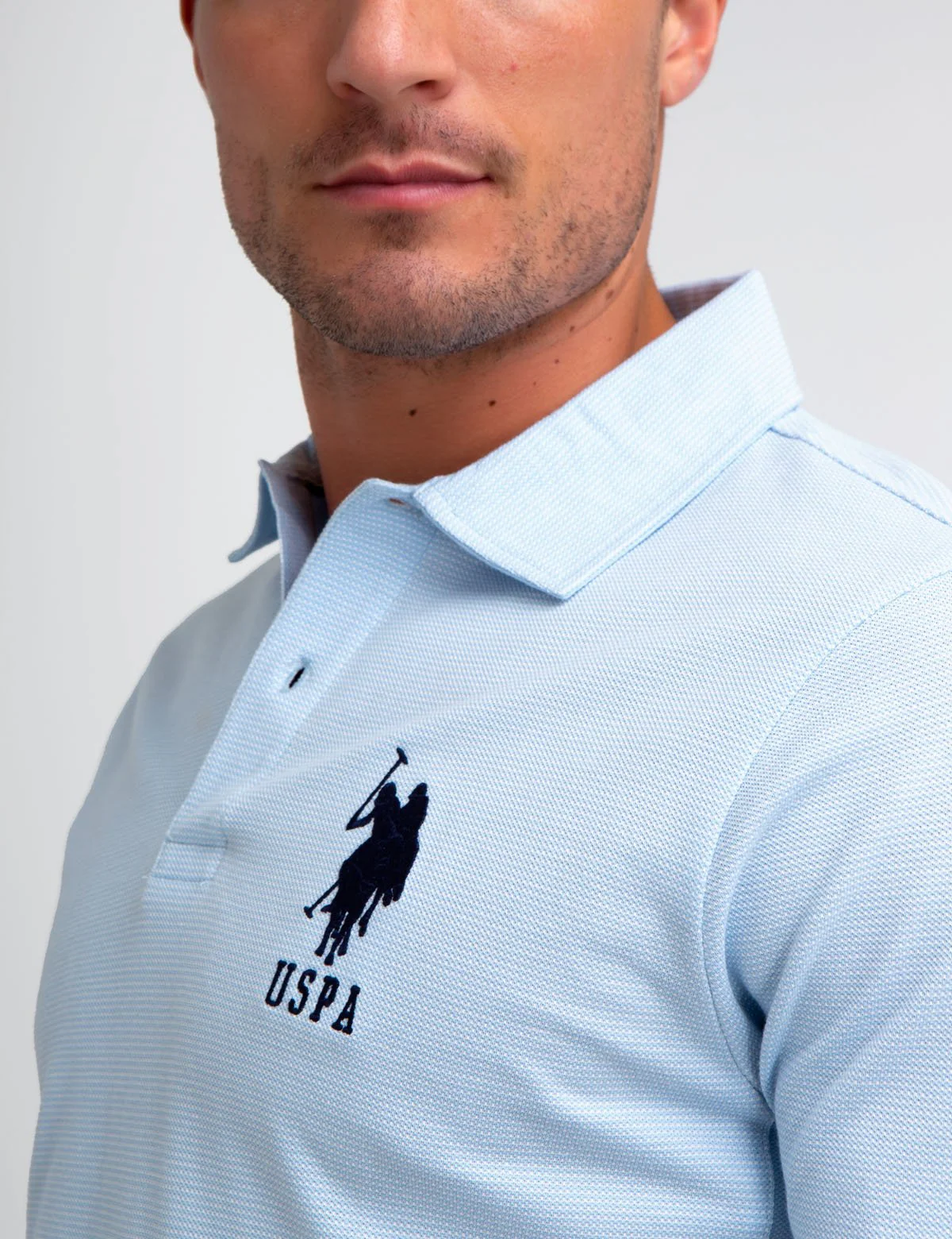 Big Logo Striped Polo Shirt - Image 12