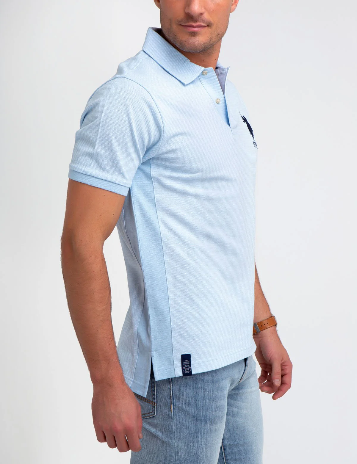 Big Logo Striped Polo Shirt - Image 13