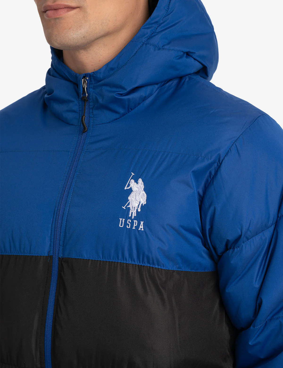 BIG LOGO TRI COLOR QUILTED PUFFER JACKET - Image 23