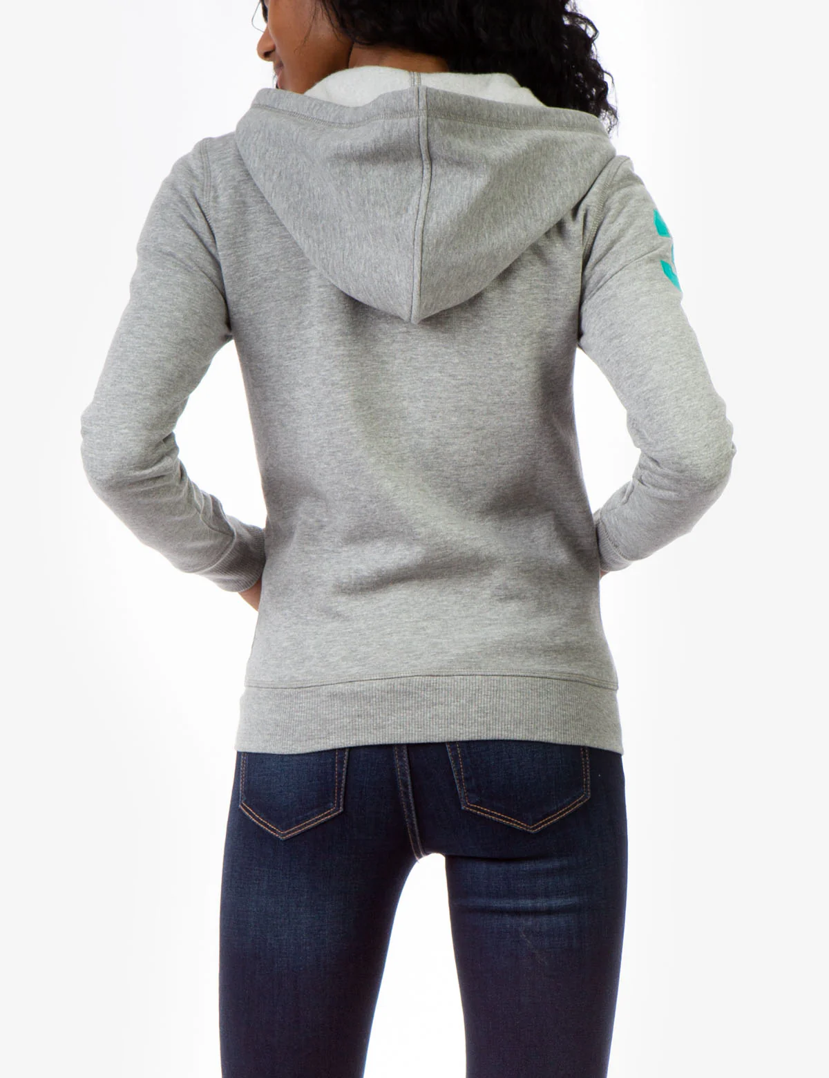 BIG LOGO ZIP FRONT HOODIE - Image 4