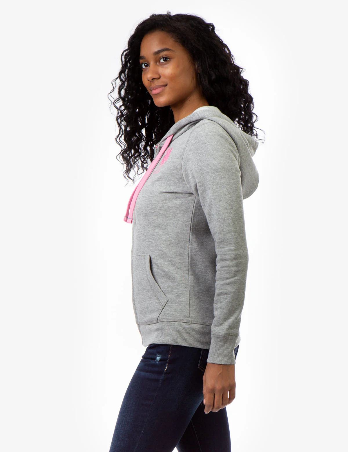 BIG LOGO ZIP FRONT HOODIE - Image 5