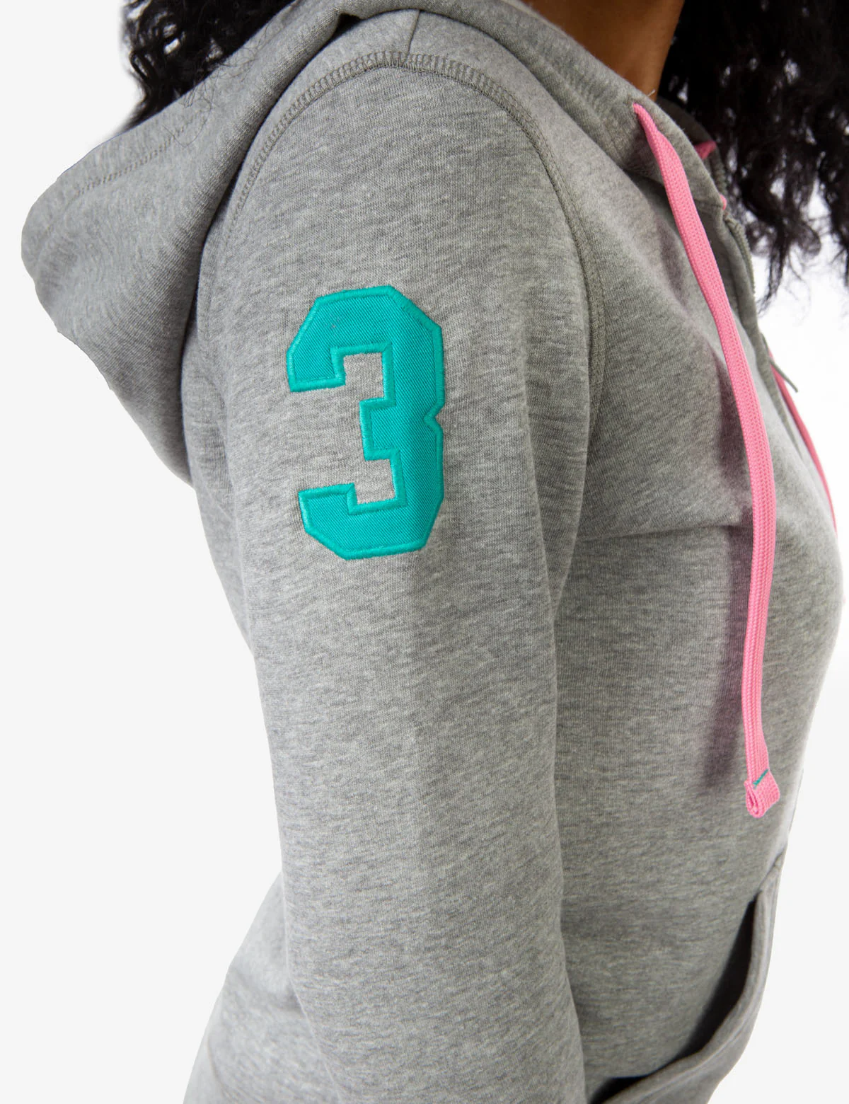BIG LOGO ZIP FRONT HOODIE - Image 6