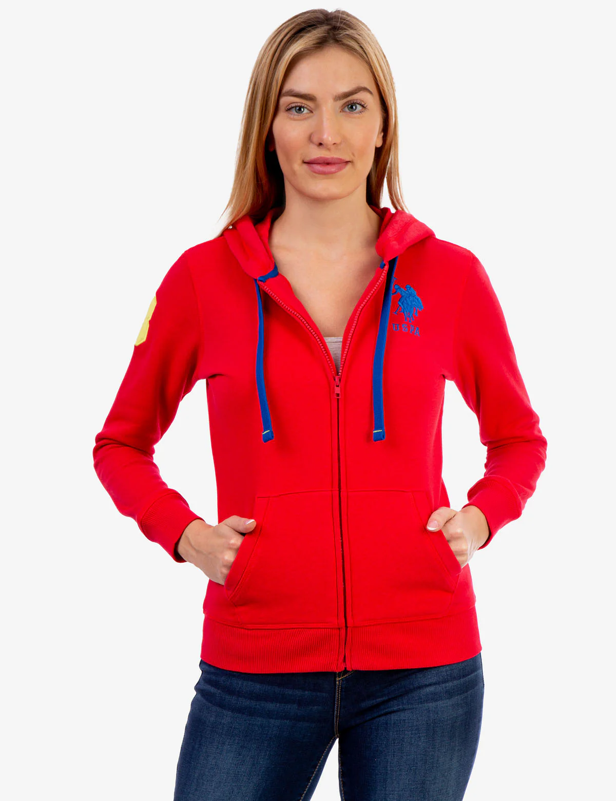 BIG LOGO ZIP FRONT HOODIE - Image 9