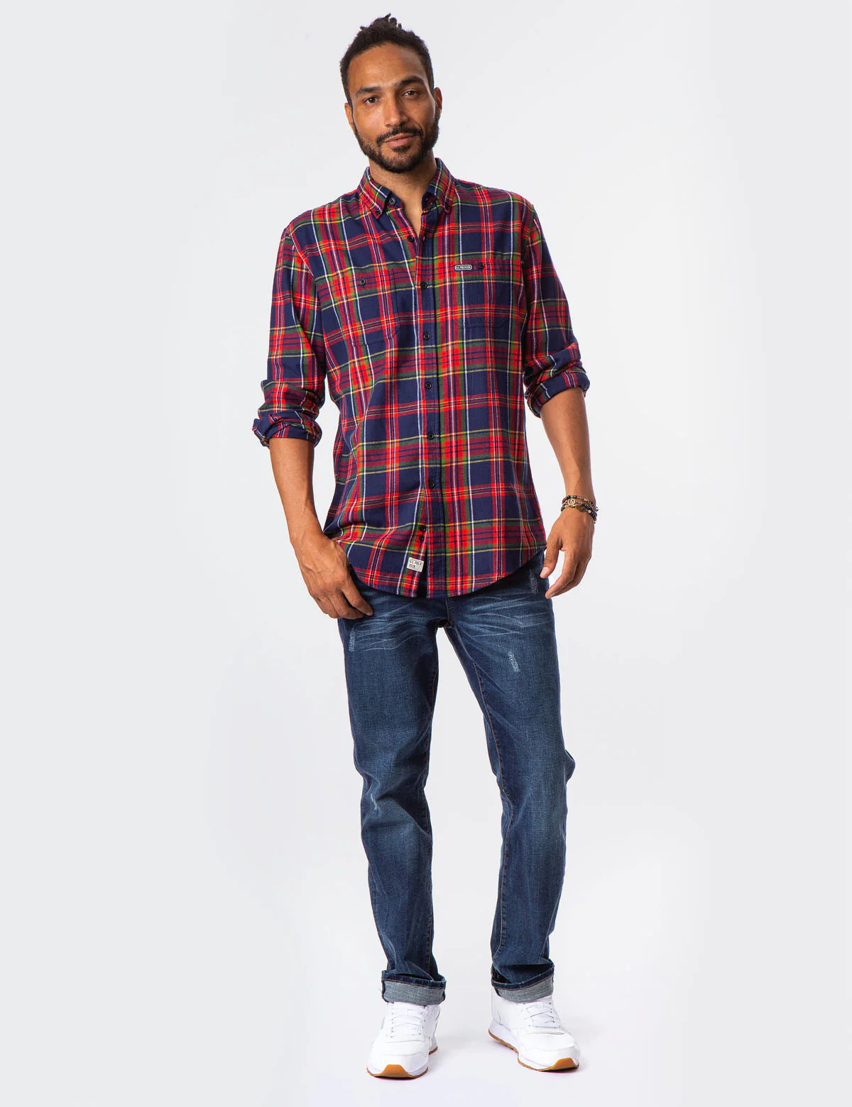 BIG PLAID TWILL SHIRT - Image 2