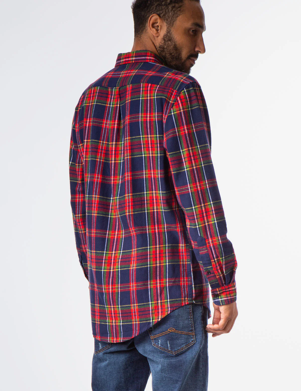 BIG PLAID TWILL SHIRT - Image 4