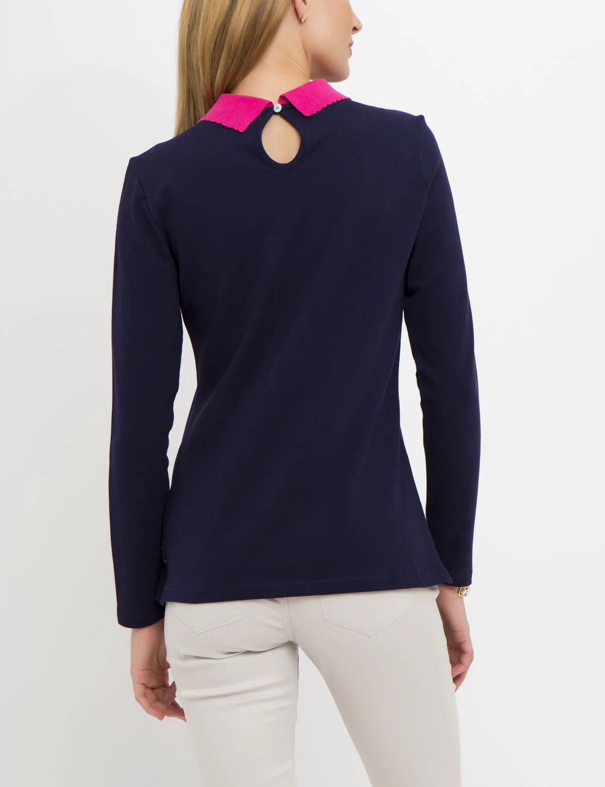 BIRDEYE PETER PAN COLLAR LONG SLEEVE TOP - Image 10