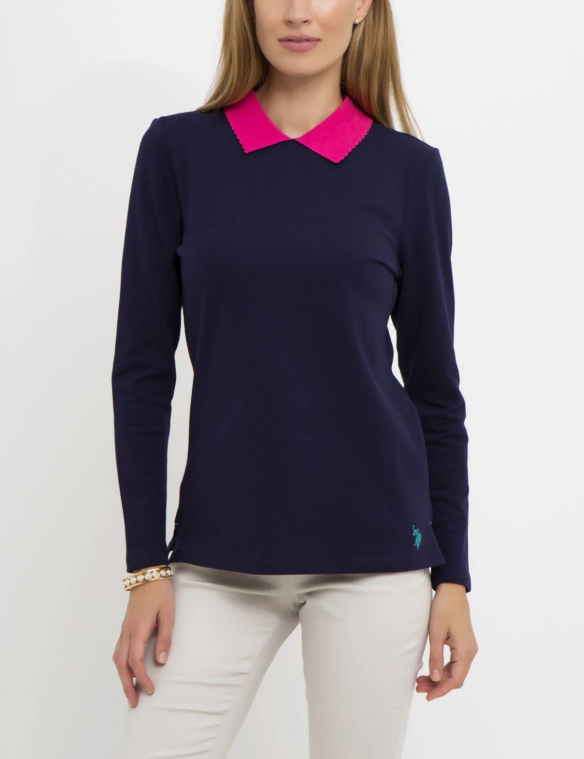 BIRDEYE PETER PAN COLLAR LONG SLEEVE TOP - Image 12