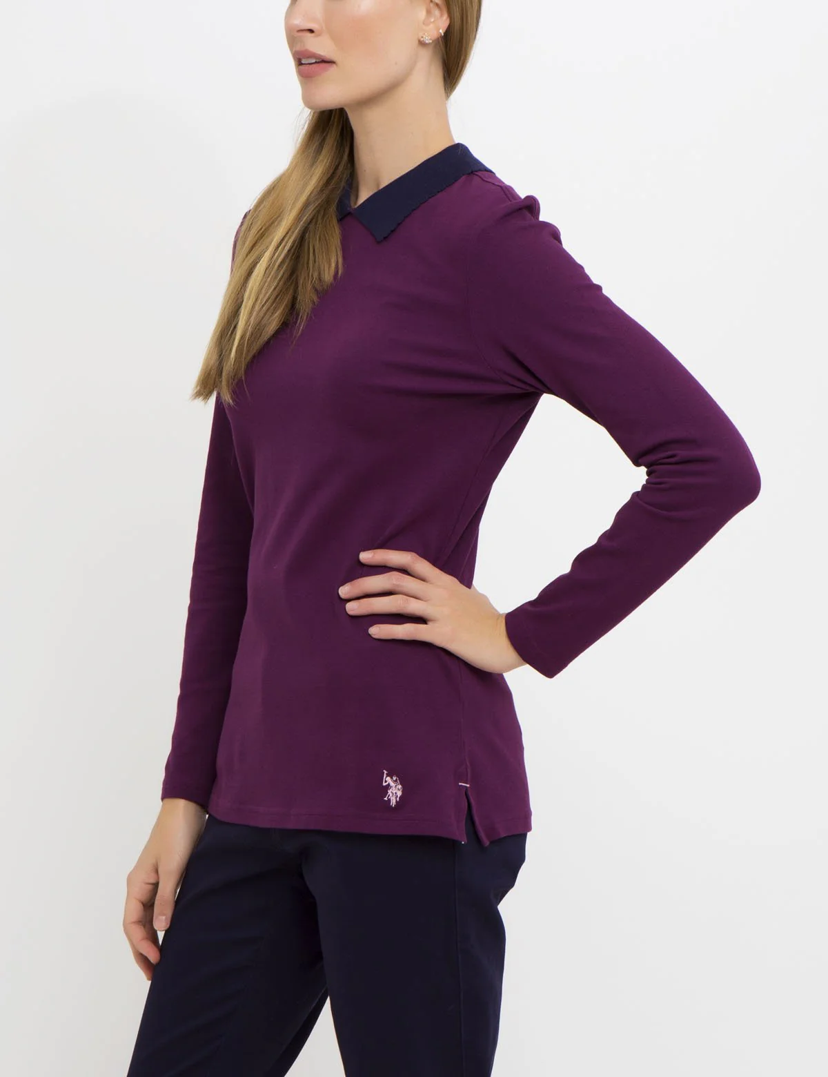 BIRDEYE PETER PAN COLLAR LONG SLEEVE TOP - Image 7