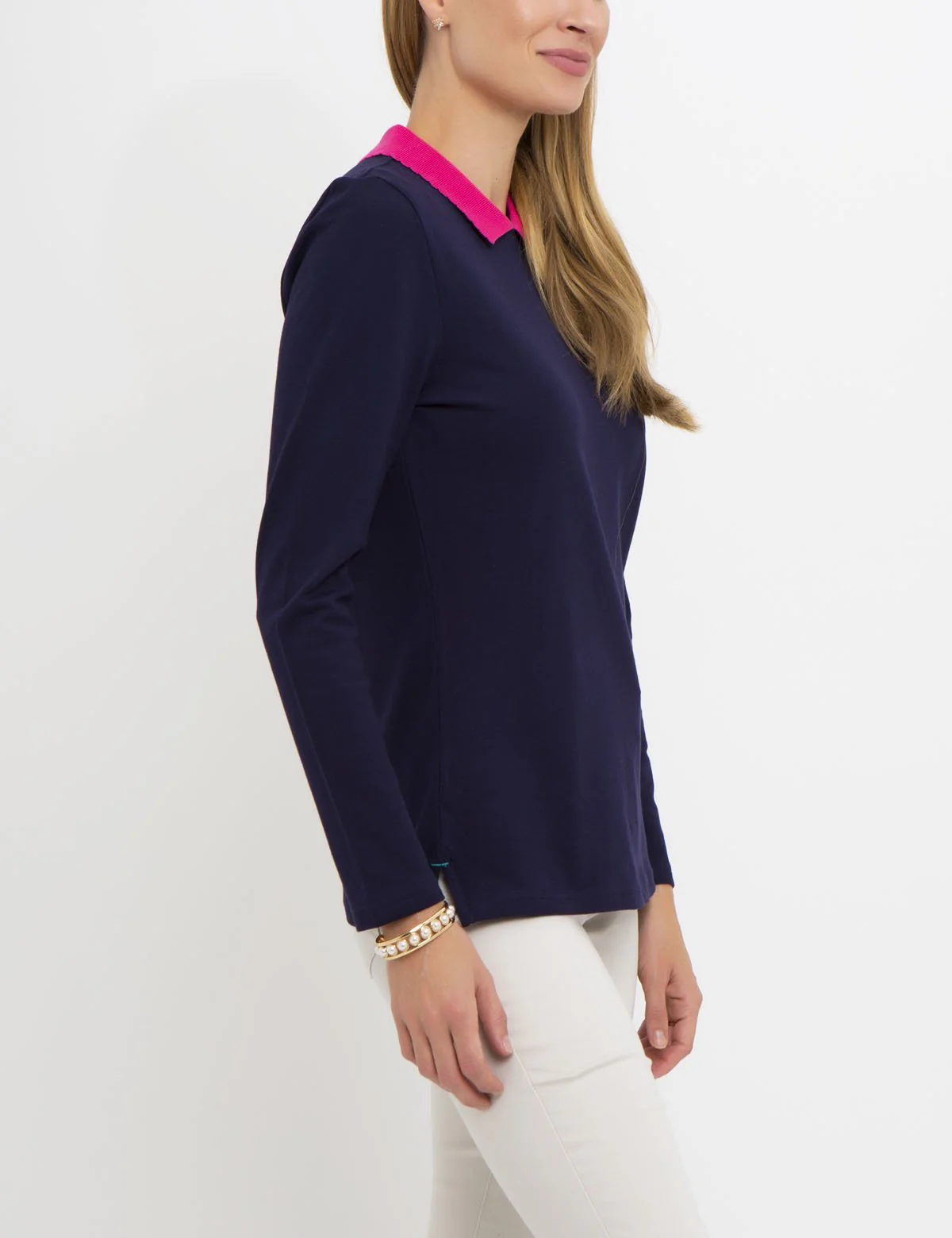 BIRDEYE PETER PAN COLLAR LONG SLEEVE TOP - Image 9