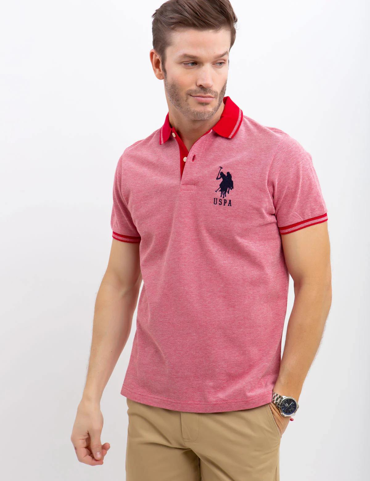 BIRDSEYE PIQUE POLO SHIRT - Image 20