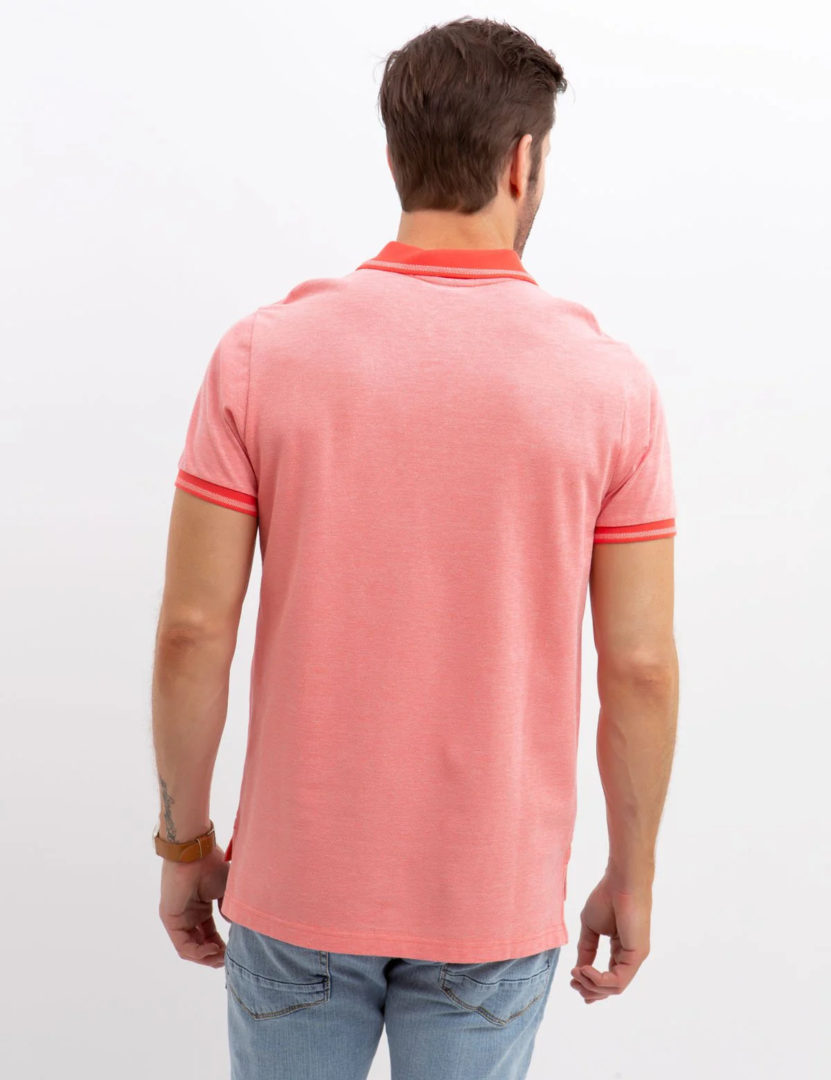BIRDSEYE PIQUE POLO SHIRT - Image 9