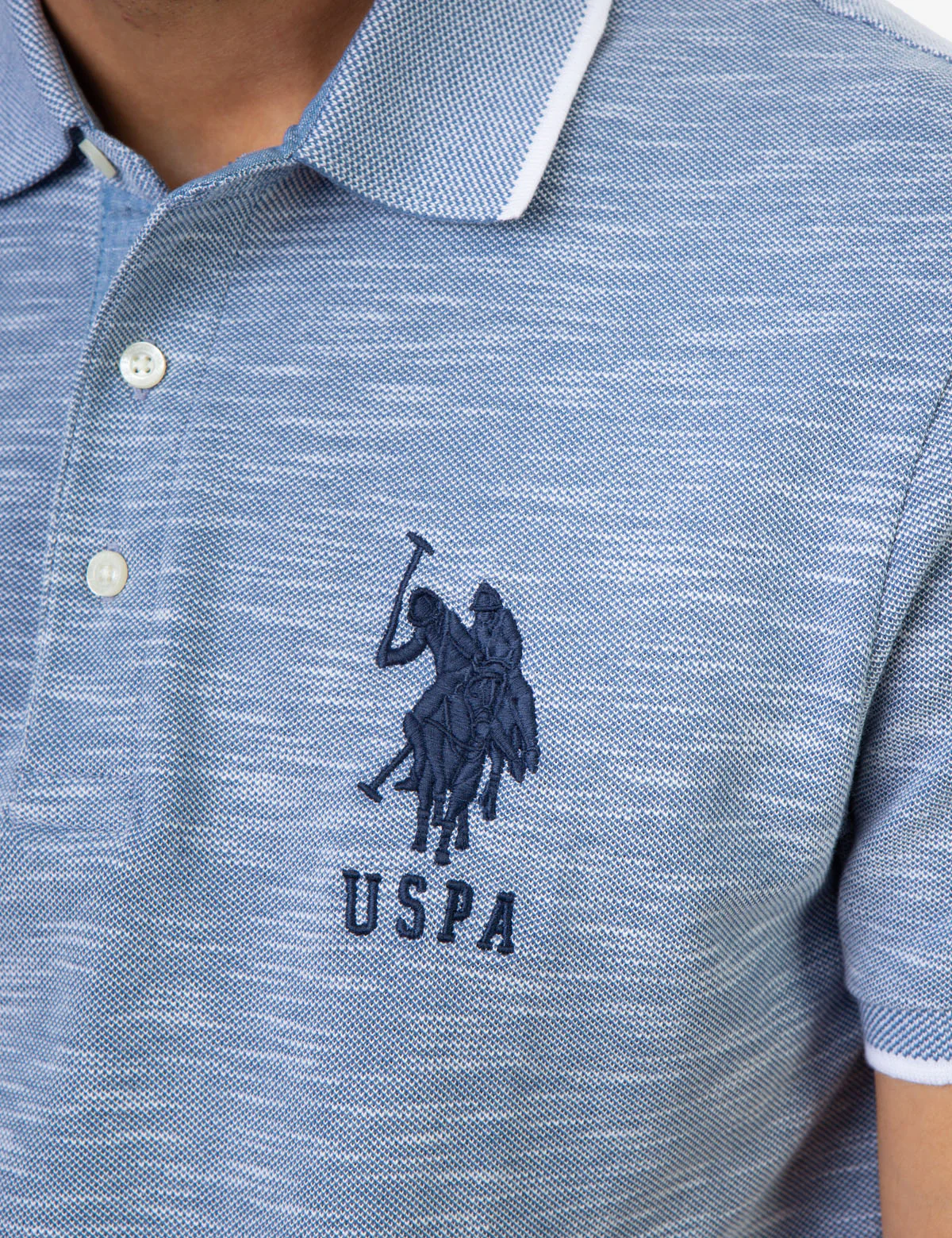 BIRDSEYE SLUB POLO SHIRT - Image 10