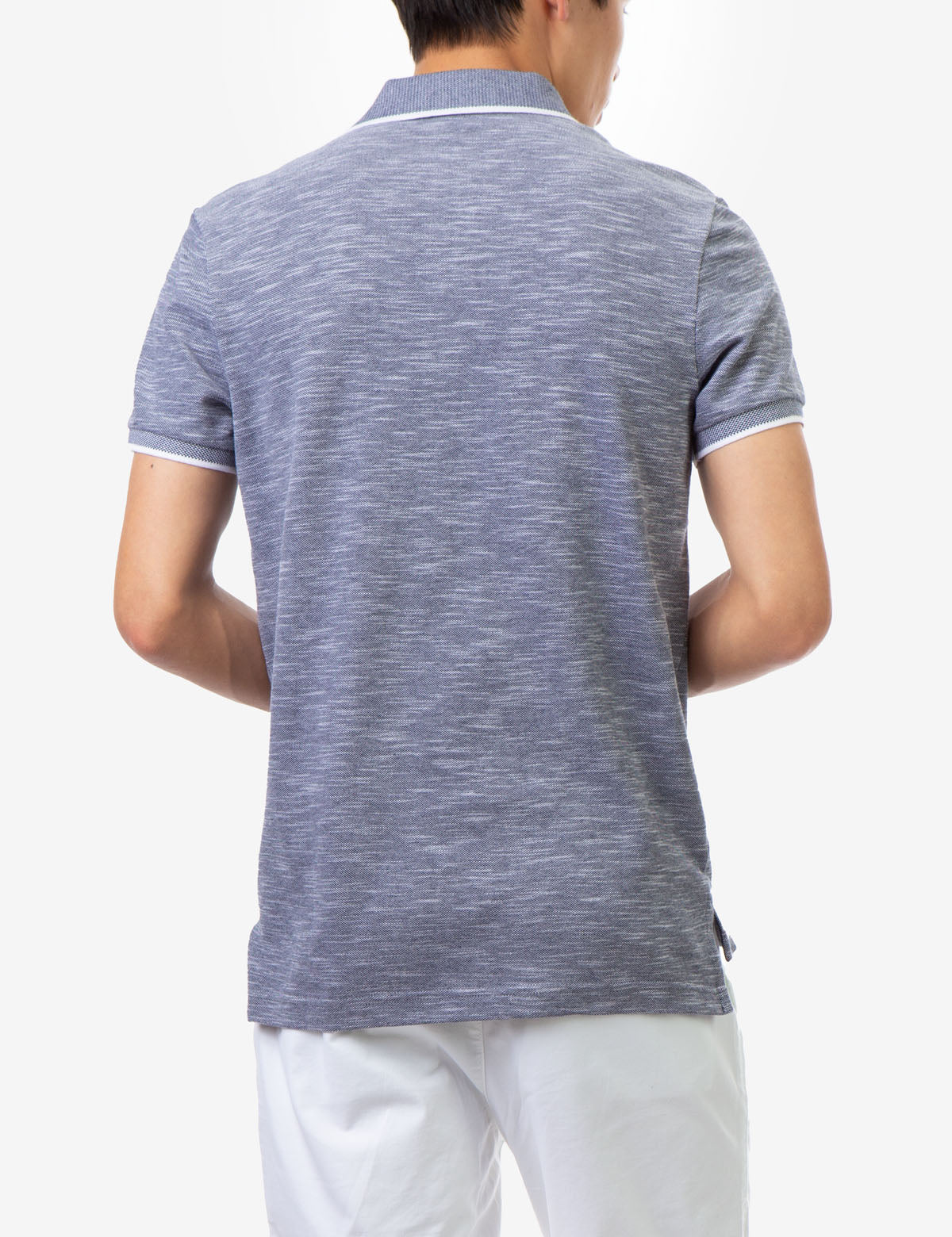 BIRDSEYE SLUB POLO SHIRT - Image 19