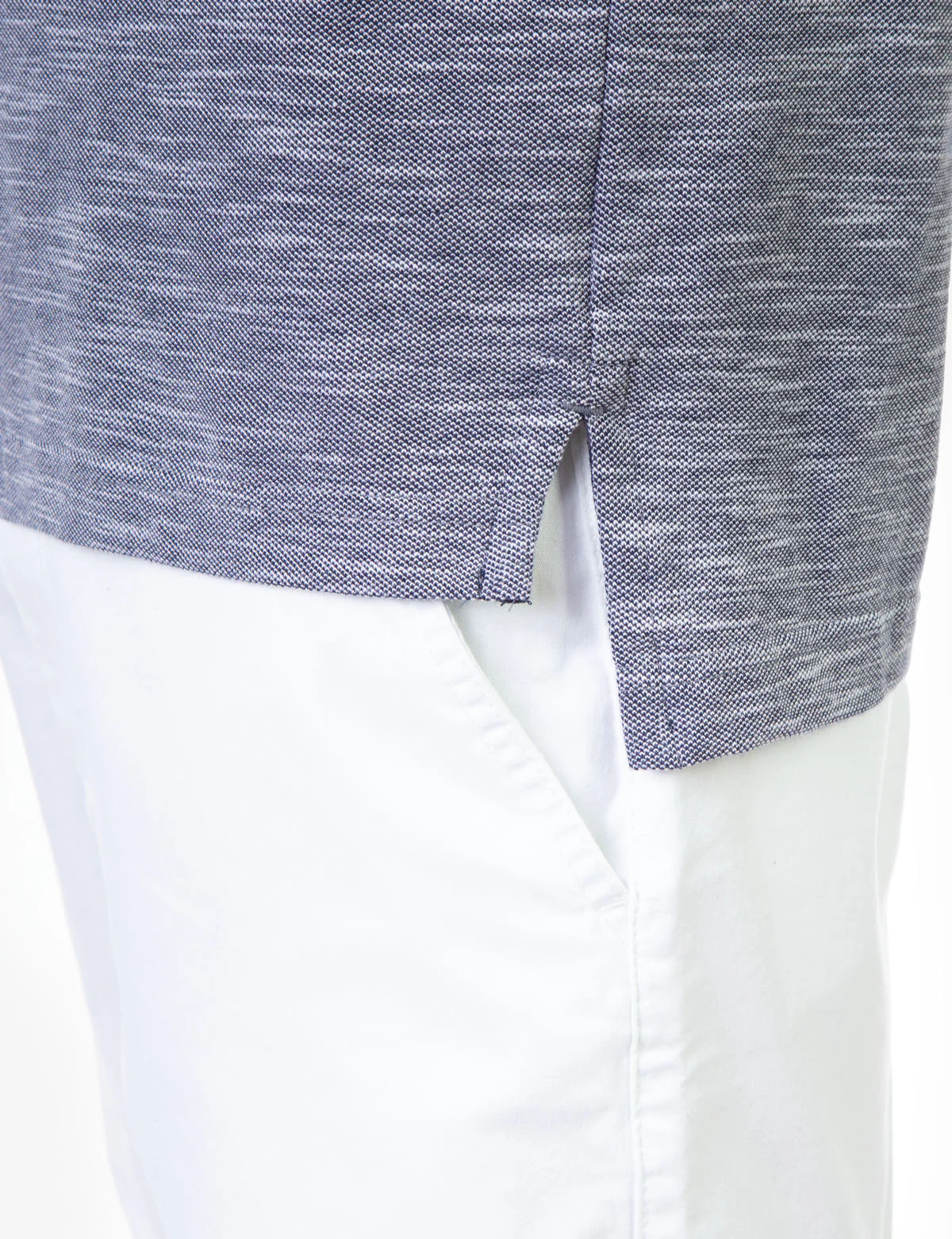 BIRDSEYE SLUB POLO SHIRT - Image 20