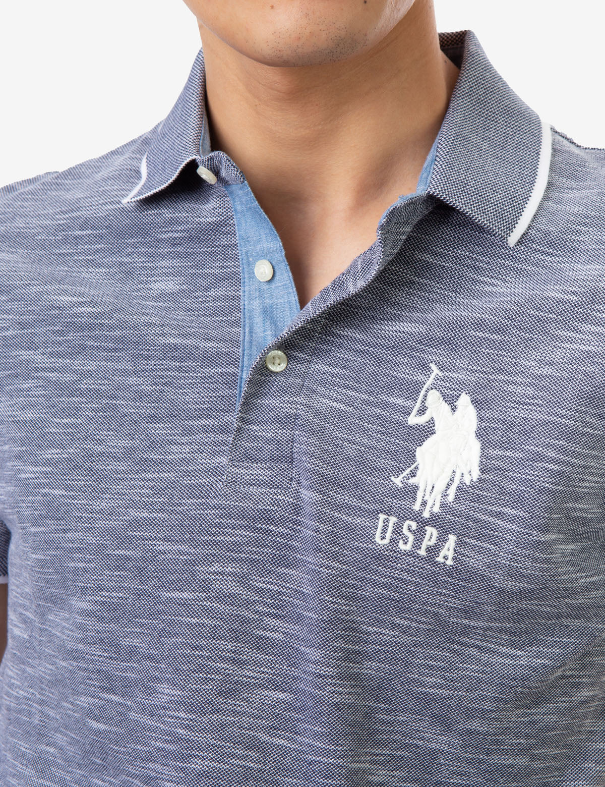 BIRDSEYE SLUB POLO SHIRT - Image 21